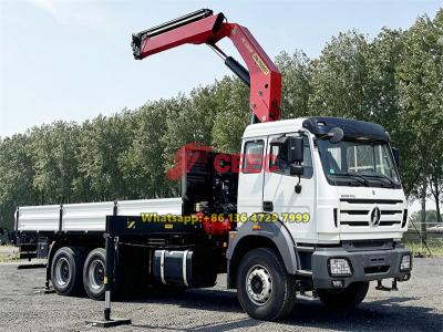 Beiben 6×4 boom crane truck