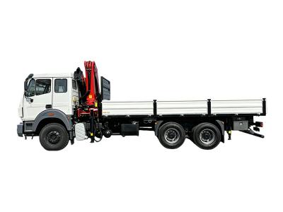 Beiben 6×4 boom crane truck