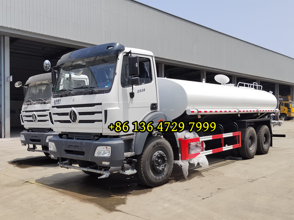 Why congo customer prefer beiben 2638 water tanker truck?