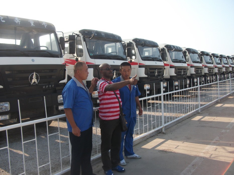 Great congo customer order 50 units beiben 2638 tractor trucks