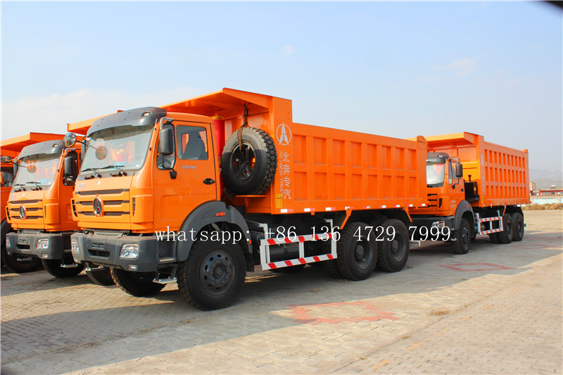 Congo-18 units beiben 2534 dumper exported to matadi seaport 