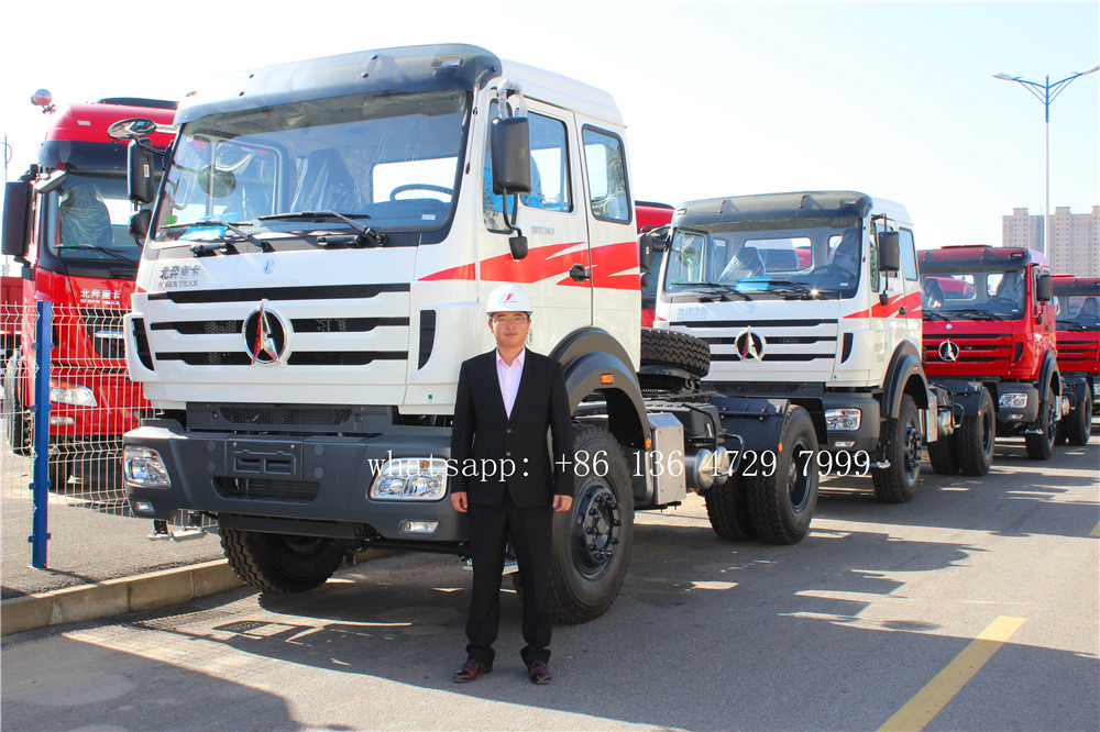 Nigeria- 16 units beiben 2538 tractor truck for exporting