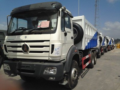 20 Units beiben RHD 2534 dump trucks export to kenya , mombassa 