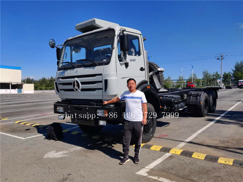 Nigeria- beiben 2628 off road trucks were exported 