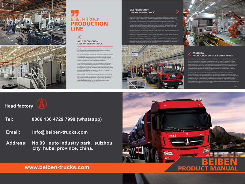 Beiben trucks catalogue