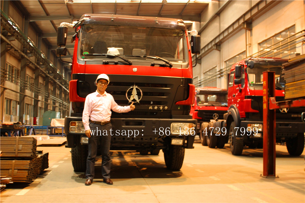 CONGO -10 units beiben 2538 tractor trucks are exported 