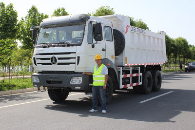 2015 new type  beiben heavy duty dump trucks are launched for africa