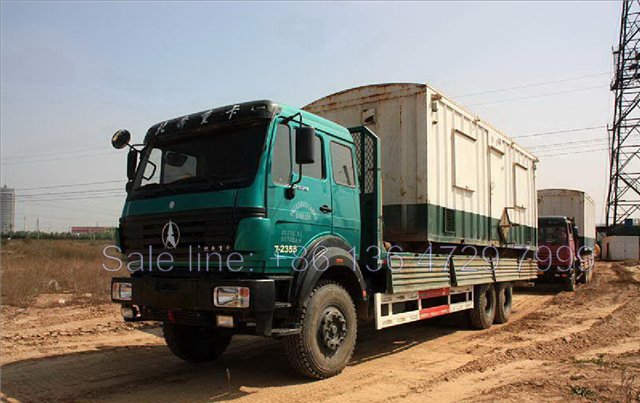 Beiben 20 T cargo truck used in ethopia , addis ababa. 