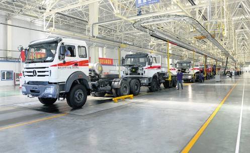 Beiben truck plant get order of 21 units tractor trucks from niger customer